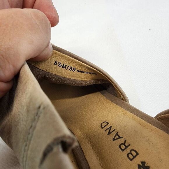 Lucky Brand Women's Jaxy Pump Tan Size 8.5 - Picture 8 of 8